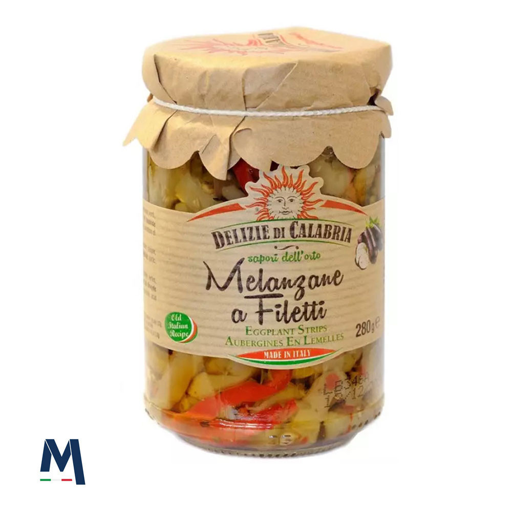 Aubergine fillets 280 g Delizie di Calabria