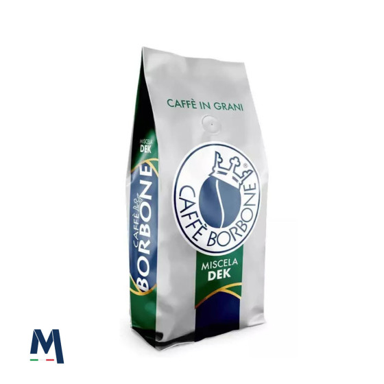 Café en grains mélange DEK Caffè Borbone 1 kg