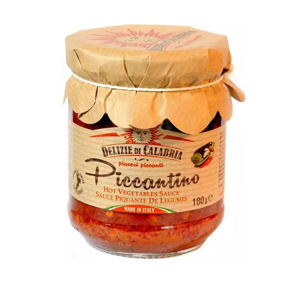 Piccantino scharfe kalabrische Sauce 180 g Delizie di Calabria