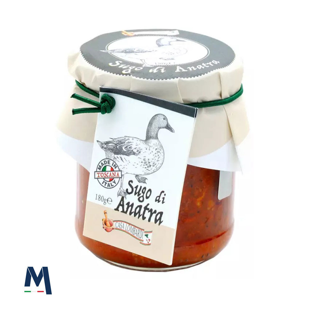 Sauce au ragù de canard 180 g Casa Lombardi